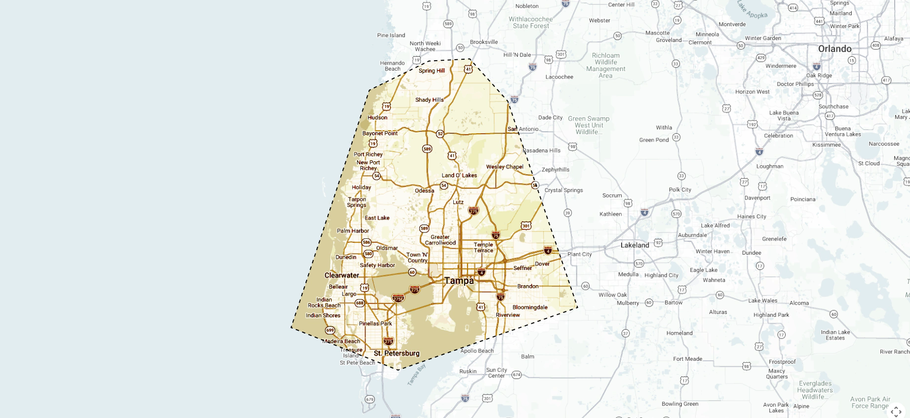 map full screen